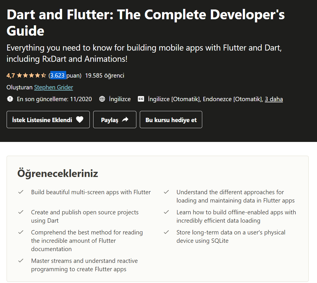udemy flutter udemy flutter