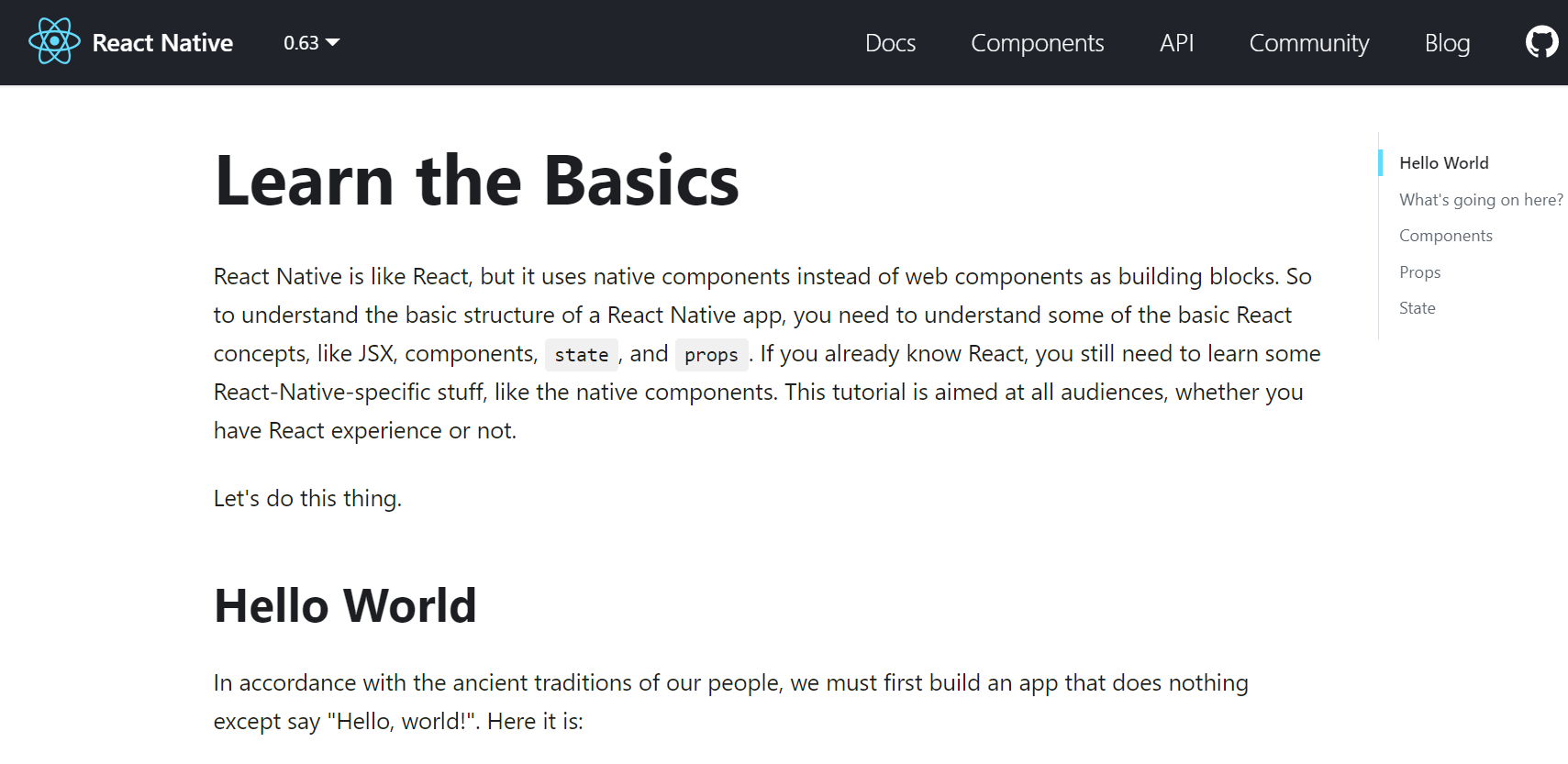react native React Native nedir